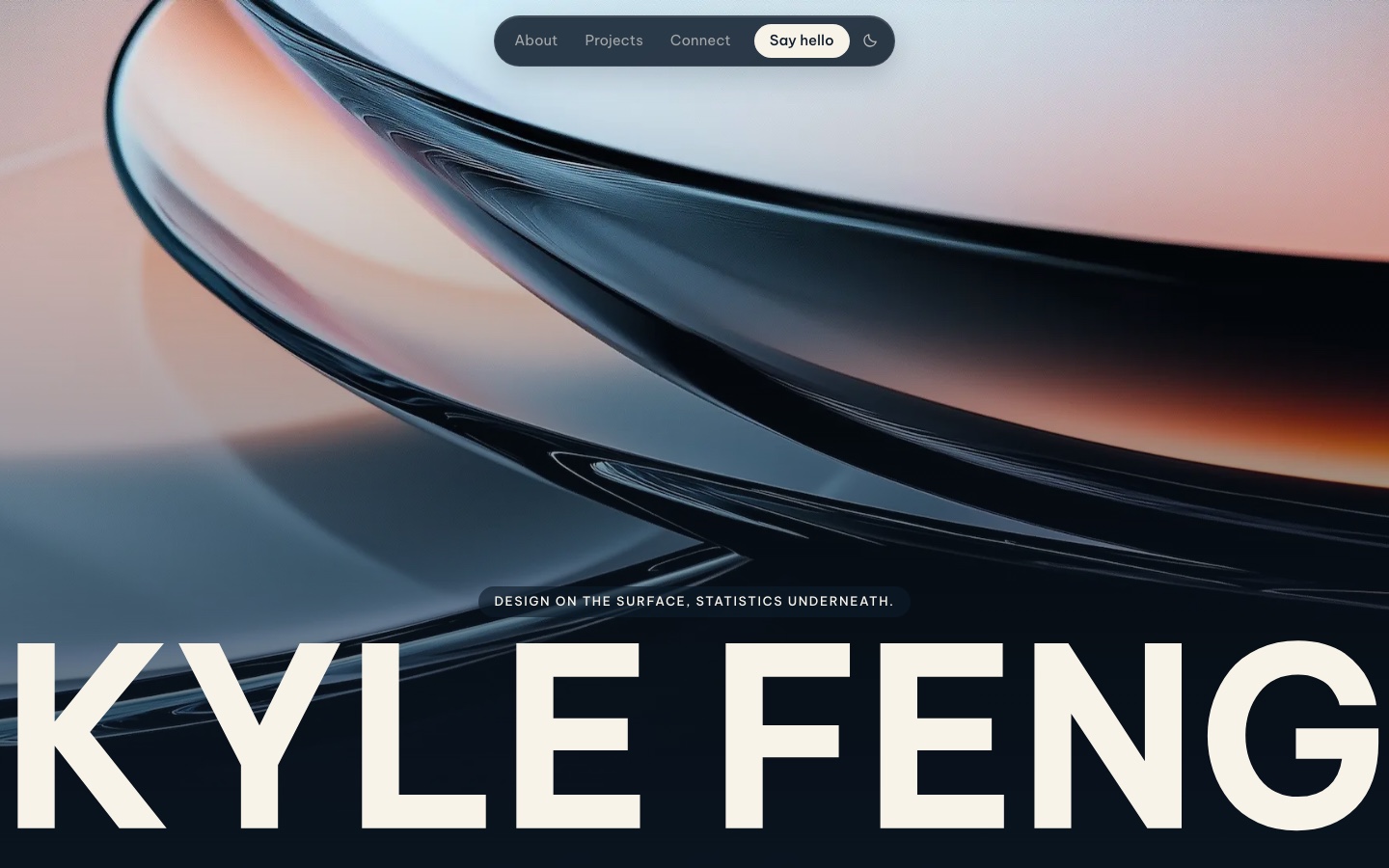 My Portfolio — front page
